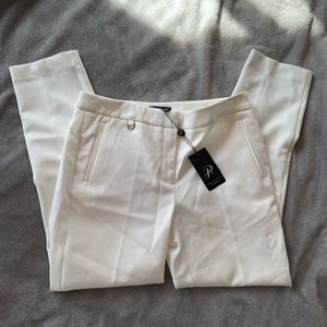 Adrianna Papell white dress pants NEW WITH TAGS